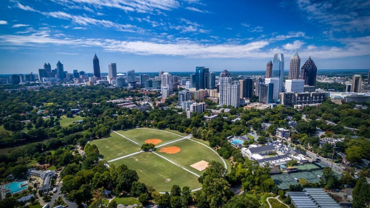 Stupendous Heart Of Piedmont Park Two Story Loft Appartement Atlanta Buitenkant foto