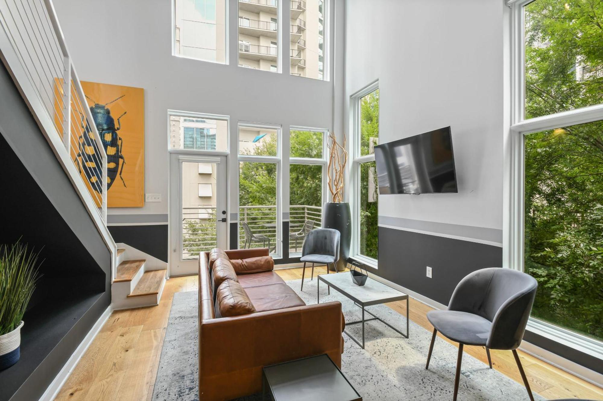 Stupendous Heart Of Piedmont Park Two Story Loft Appartement Atlanta Buitenkant foto
